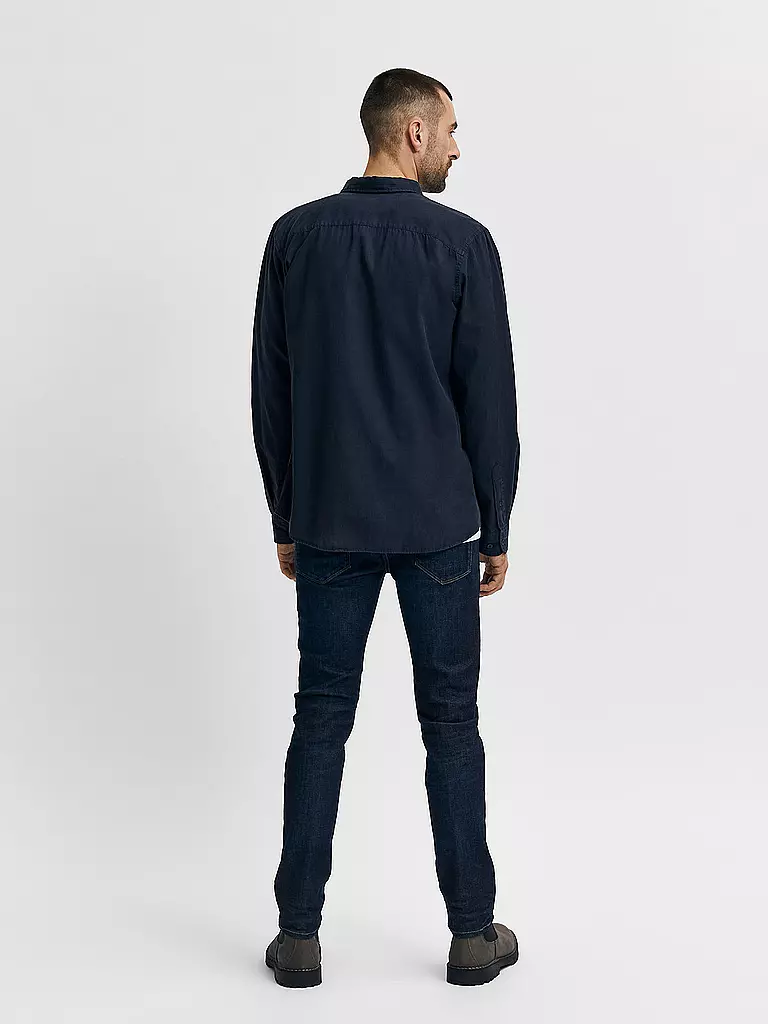 SELECTED Hose Regular Fit blau