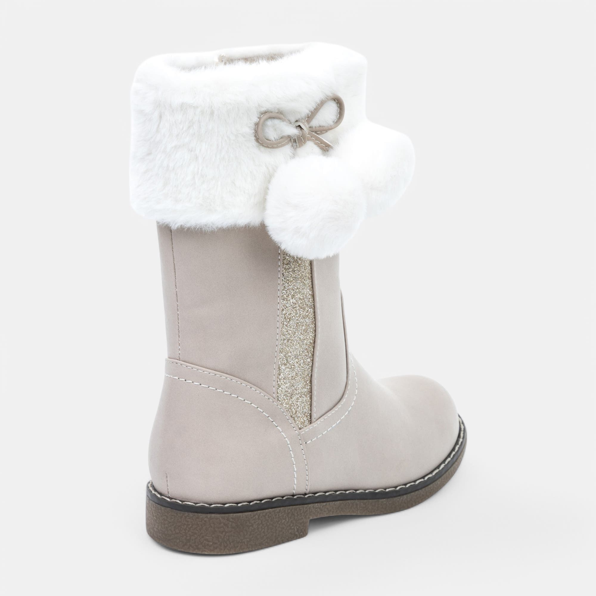 Bottines Fille beige