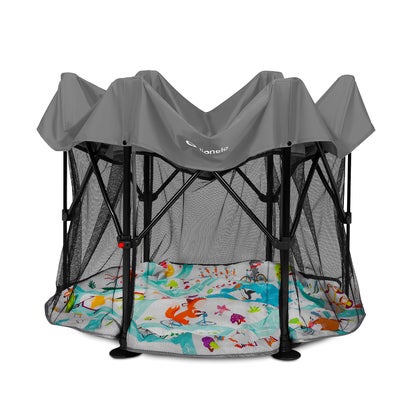 Lionelo ROEL Lekegrind  for Barn & Baby, Grey Multicolor