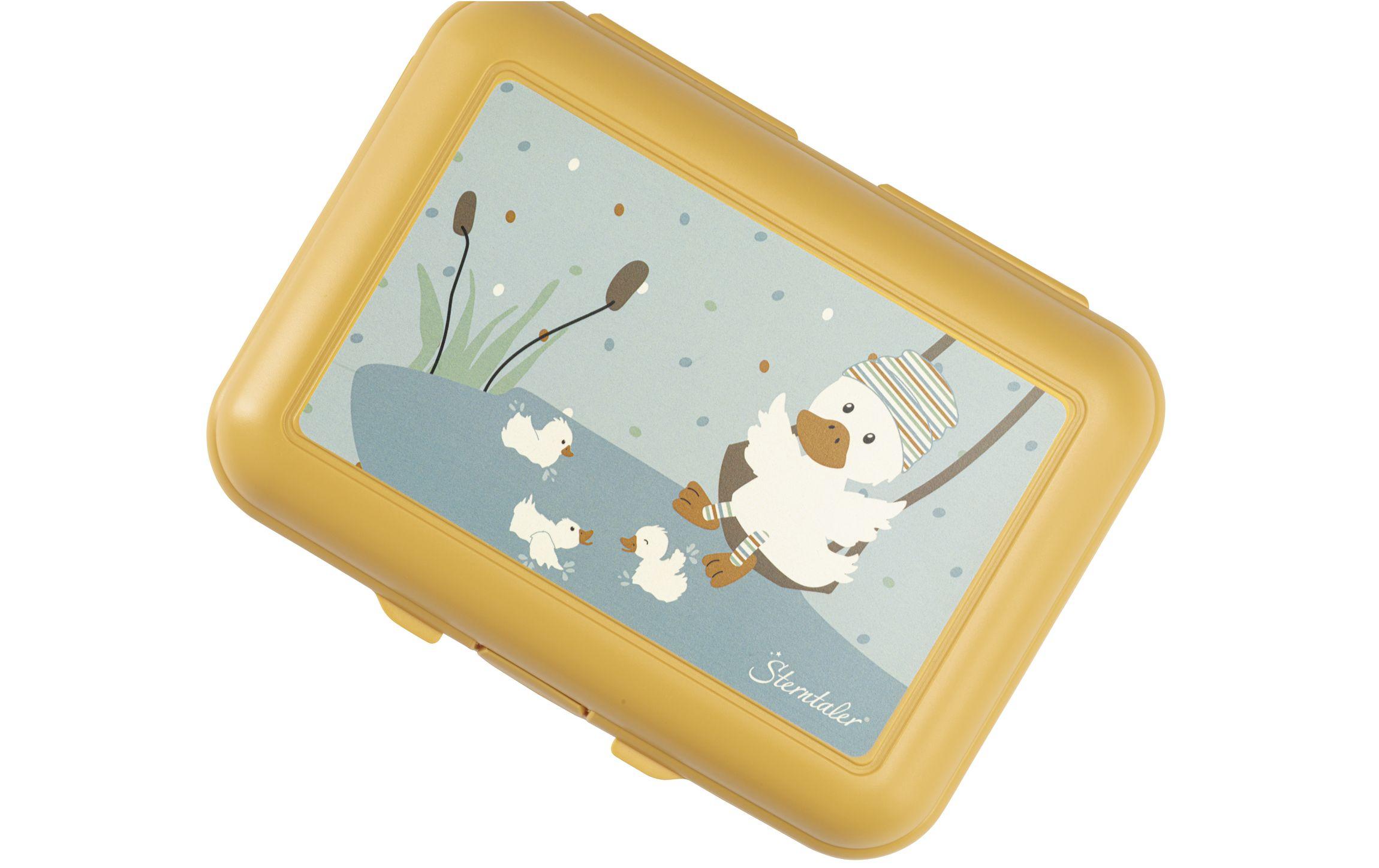Lunchbox Edda Mint/OrangeKinderbrotdose Ente Edda