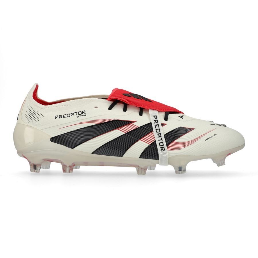 adidas Predator Elite Fold-over Tongue FG Champagne - Blanc/Noir/Pure Ruby