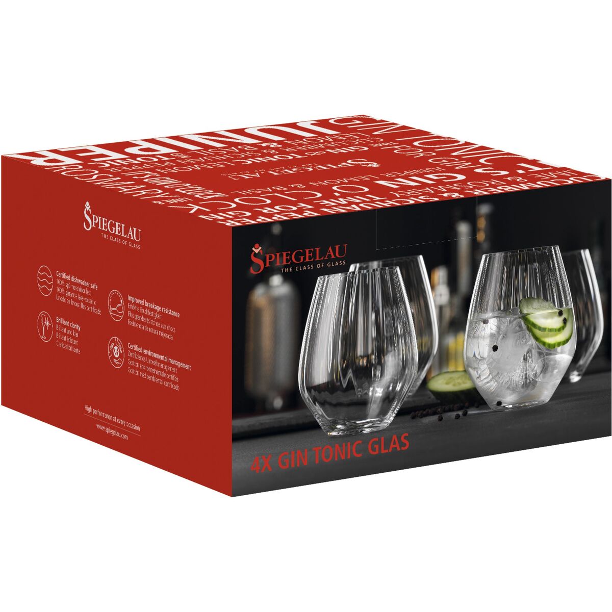Gin & Tonic Glass 63 cl 4-pakk