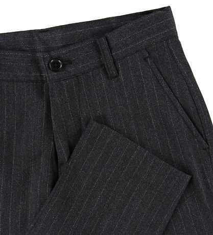 Grunt Hosen - Rick - Grau gestreift