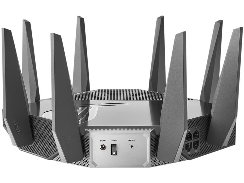 ASUS Tri-Band WiFi Router ROG Rapture GT-AXE11000 GT-AXE11000 Tri-Band WiFi 6E (802.11ax) Gaming-Router