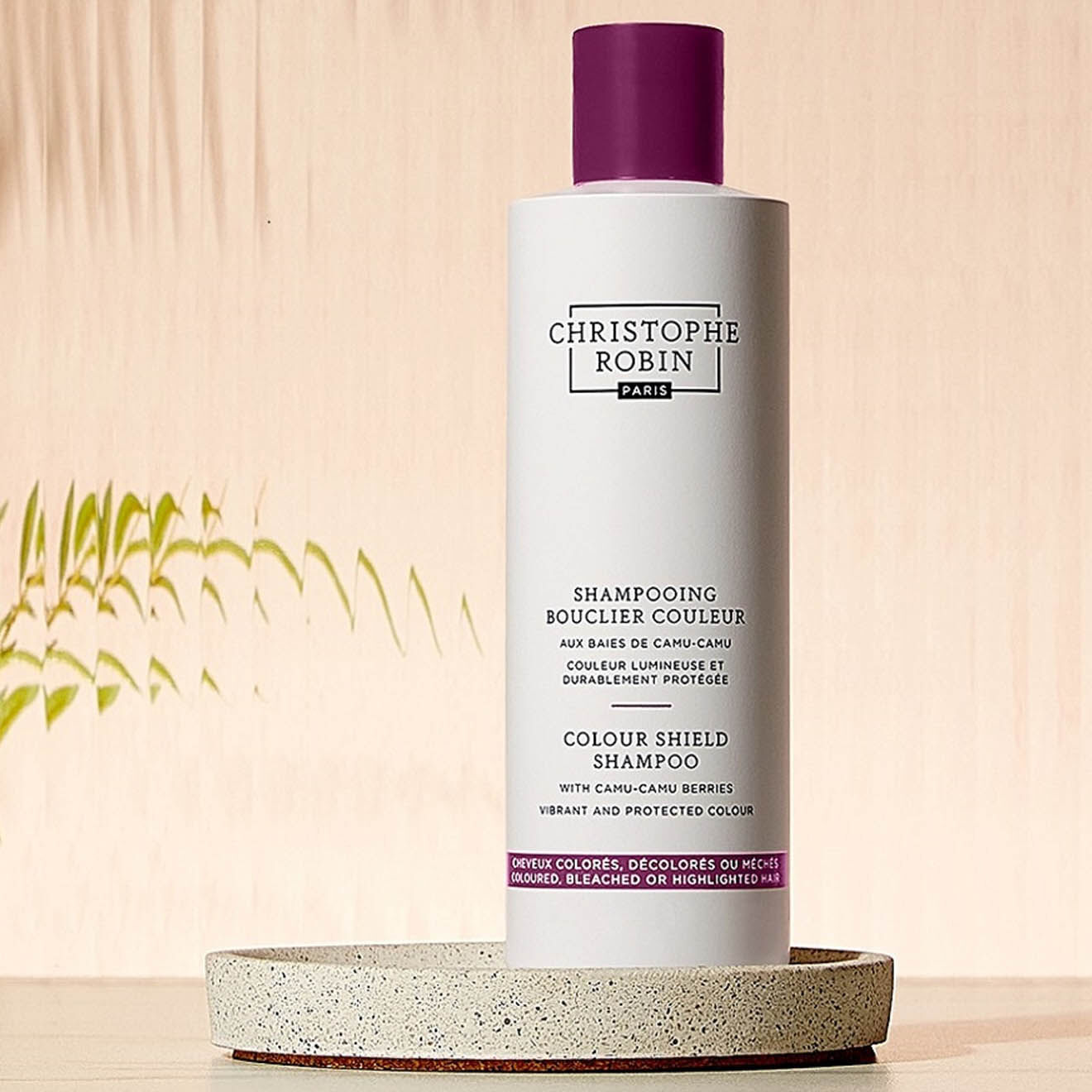 Christophe robin Shampooing bouclier couleur aux Baies de Camu-camu - 250 ml