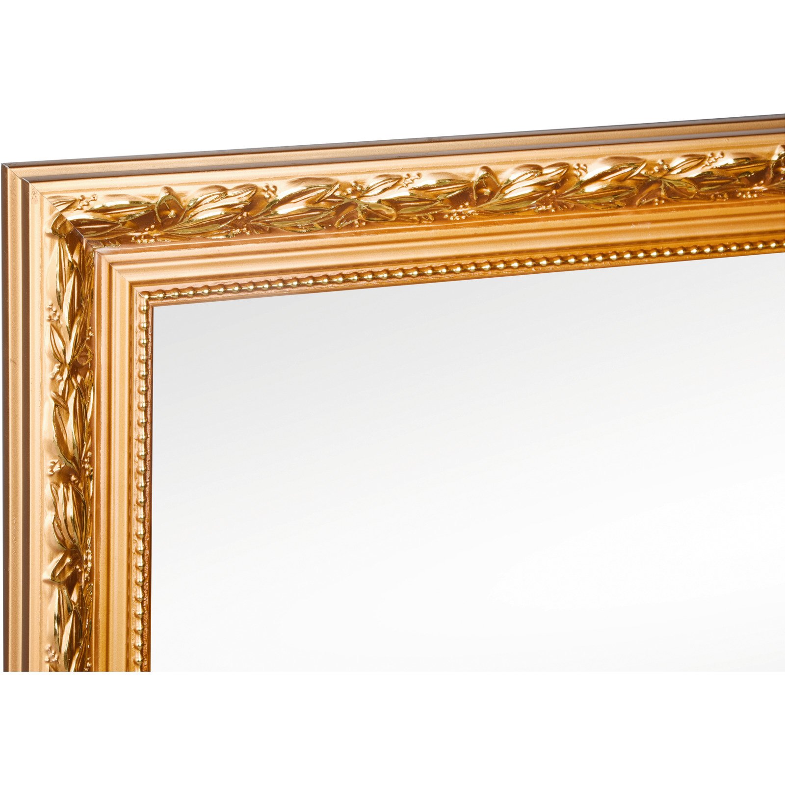 Rahmenspiegel Sonja gold, Holz, 70 x 170 cm