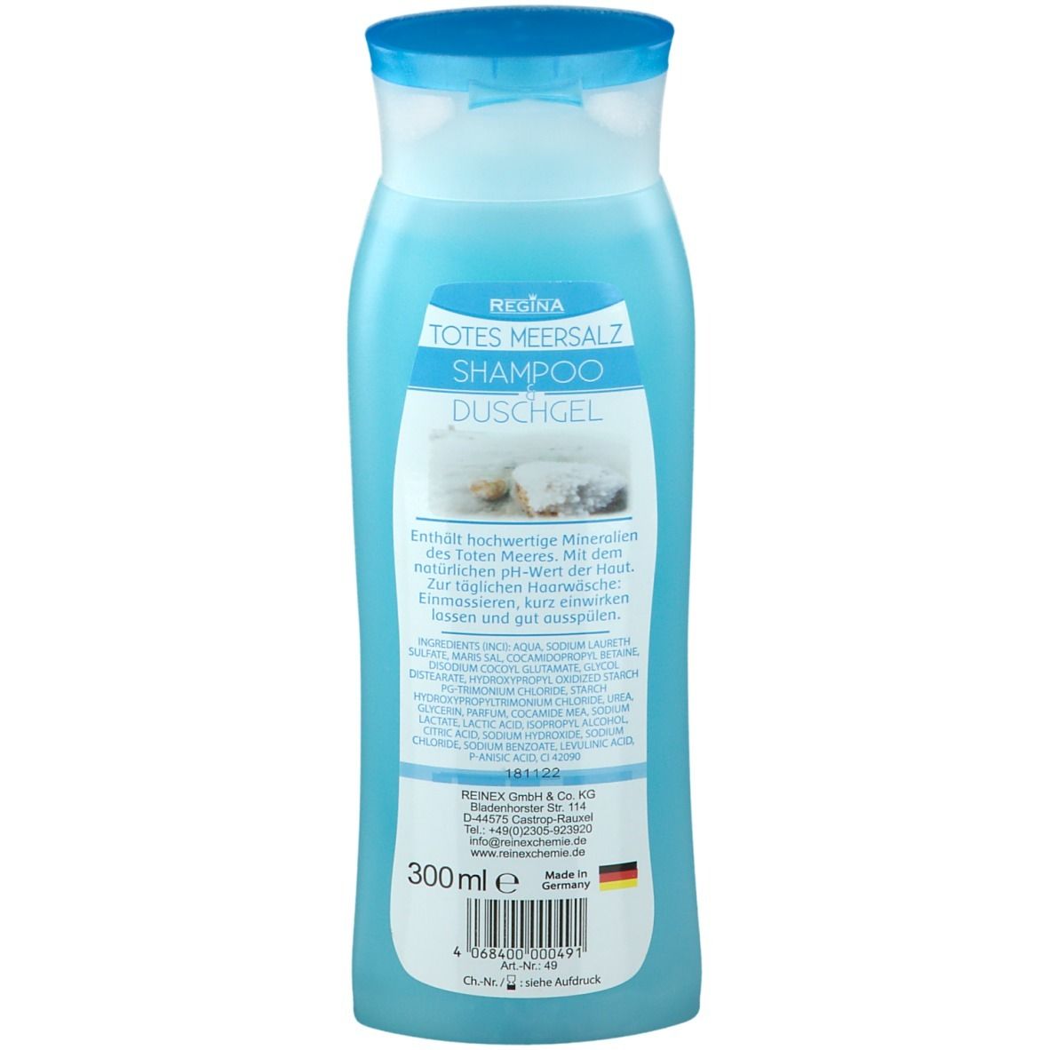 REGINA TOTES MEERSALZ SHAMPOO & DUSCHGEL 2in1