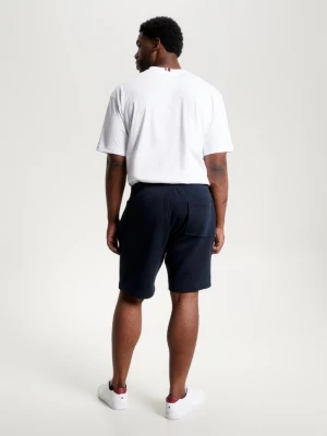 Shorts de moletom Plus Hilfiger Monotype Flex Fleece