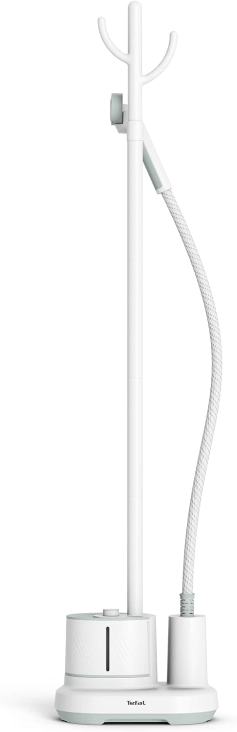 Tefal IT3274 Origin Home Stand-Dampfglätter | 42 g/Min. Dampfleistung | auffrischen und desinfizieren | 3 Dampfstufen | einsatzbereit in 45 Sek. | 1,4 Liter | Weiß/Eukalyptus