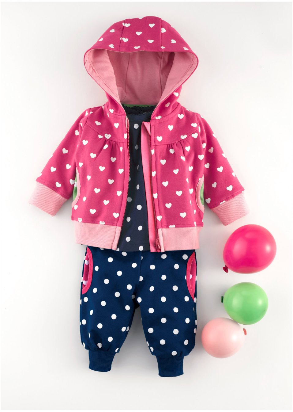 Lot de 2 pantalons sweat bébé coton