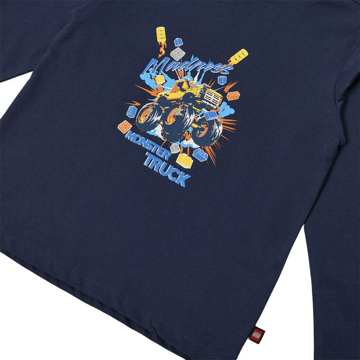 LEGO kidswear-LEGO børnetøj LWARIS 608 - PYJAMAS Blå