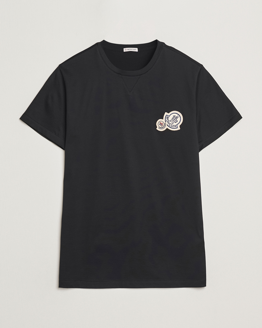 Moncler Double Logo T-Shirt Black