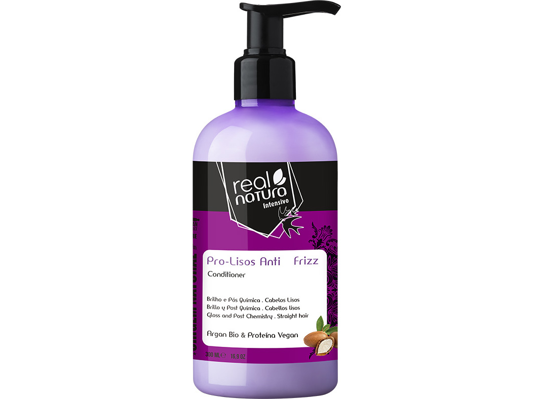 CONDICIONADOR REAL NATURA PRO-LISOS ANTI FRIZZ 300ML