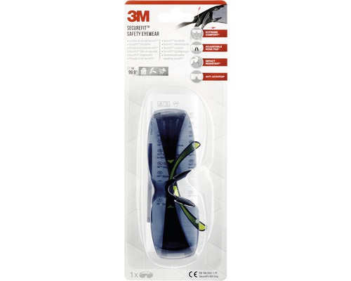 3M™ SecureFit™ SF400GC1 Veiligheidsbril