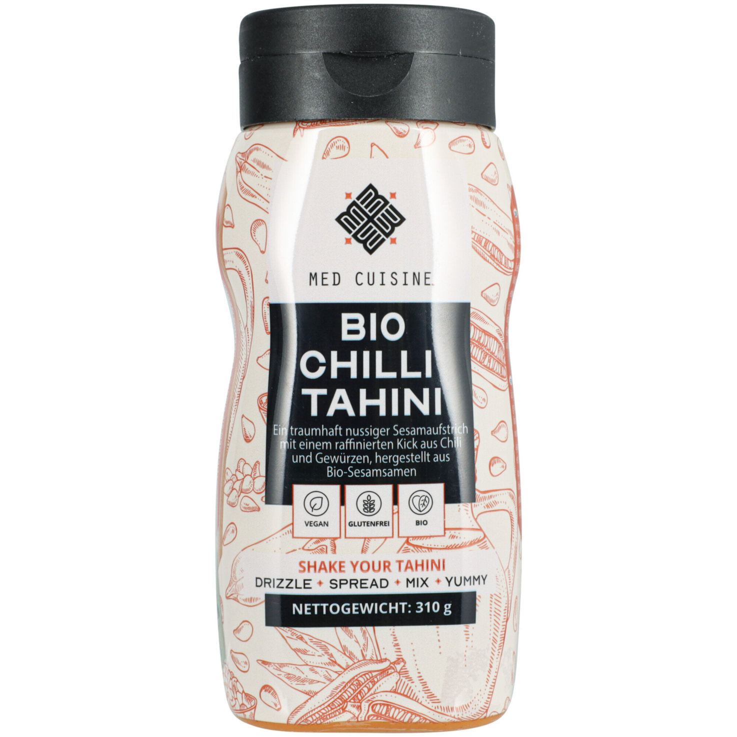 Med Cuisine Bio Tahini Chili