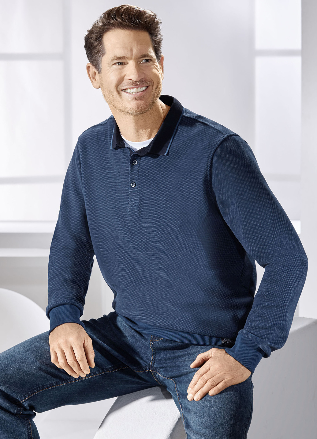 Poloshirt von „Milano Italy“