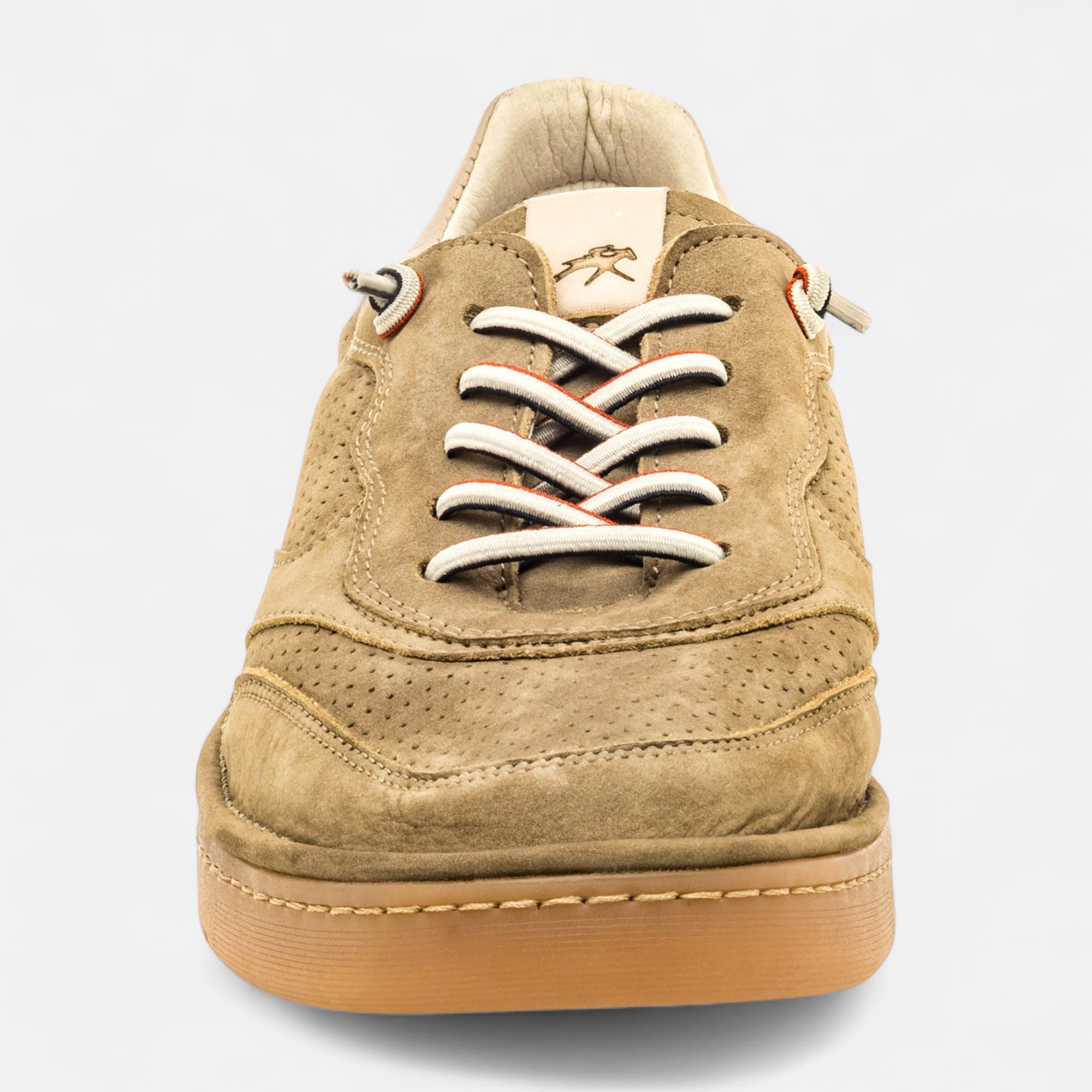 Derbies pieds sensibles Homme en cuir kaki