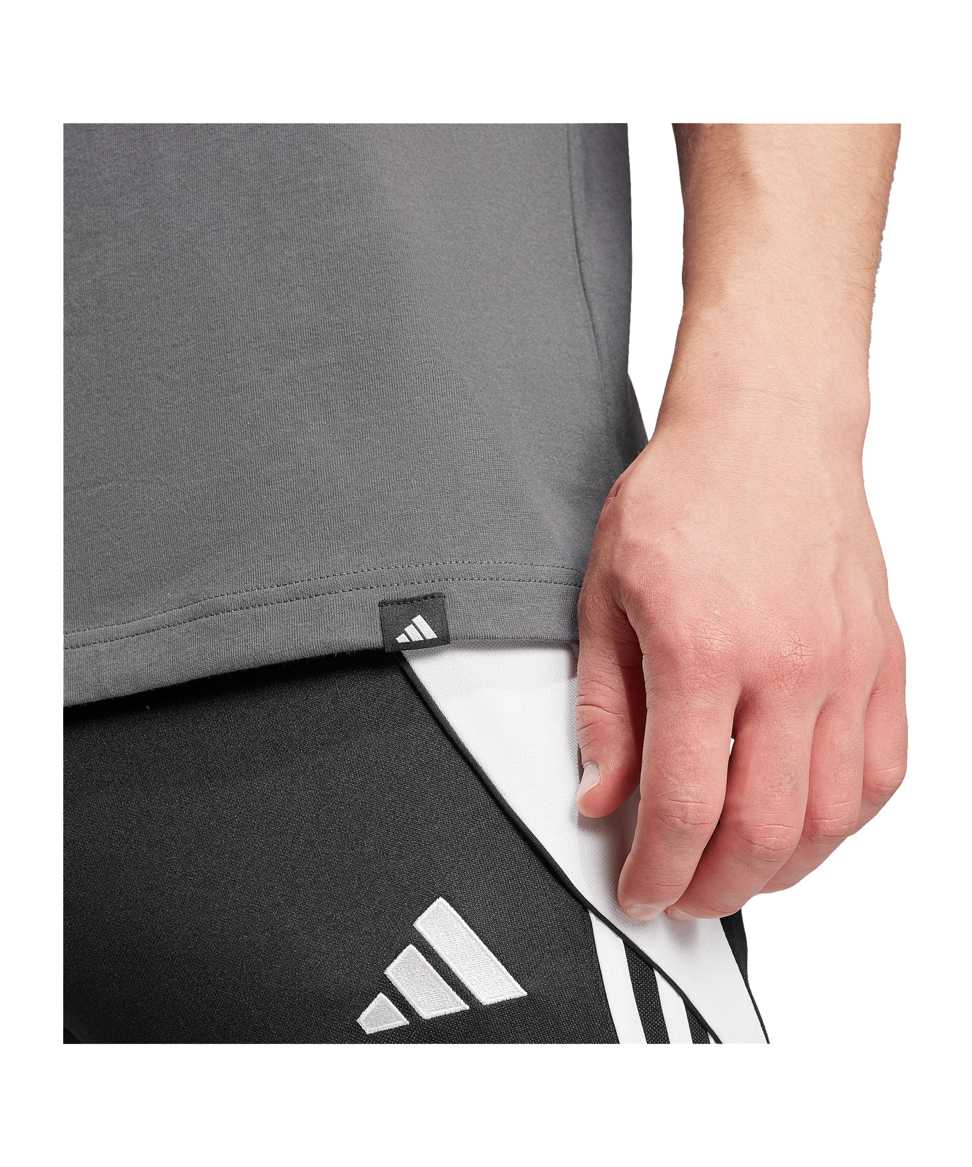 adidas Football Kicks Graphic T-Shirt Grau