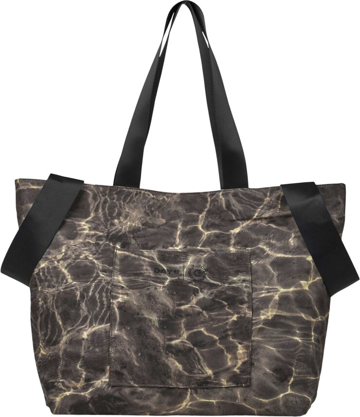 Cartel Copenhagen DAY ET x Copenhagen Cartel 2-way tote bag Nero/ocean print