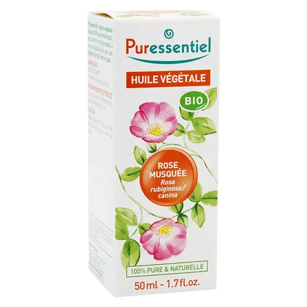 Óleo Vegetal de Rosa Mosqueta Orgânico Puressentiel 50ml
