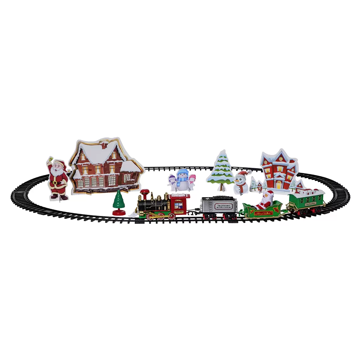 X-MAS-Zzug Trainville Dekorativ Bunt