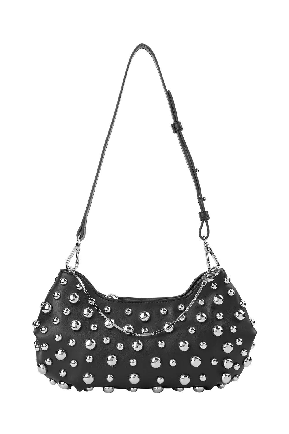 Stine Goya  Signatur Studded skuldertaske - sort