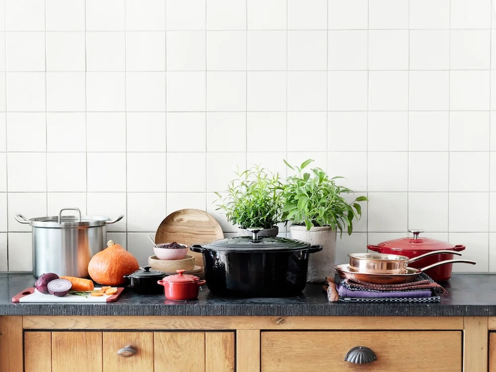 BK Bourgogne Braadpan Gietijzer - Jet Black