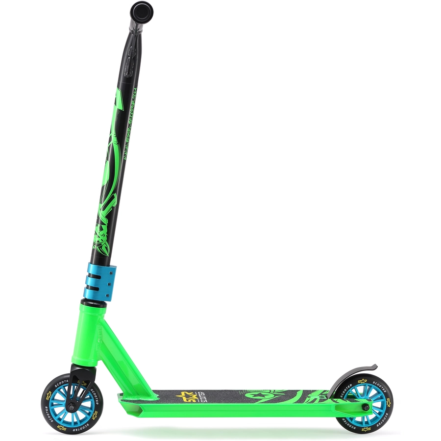 Star Scooter Roller Stunt Trick 110mm Mini grün