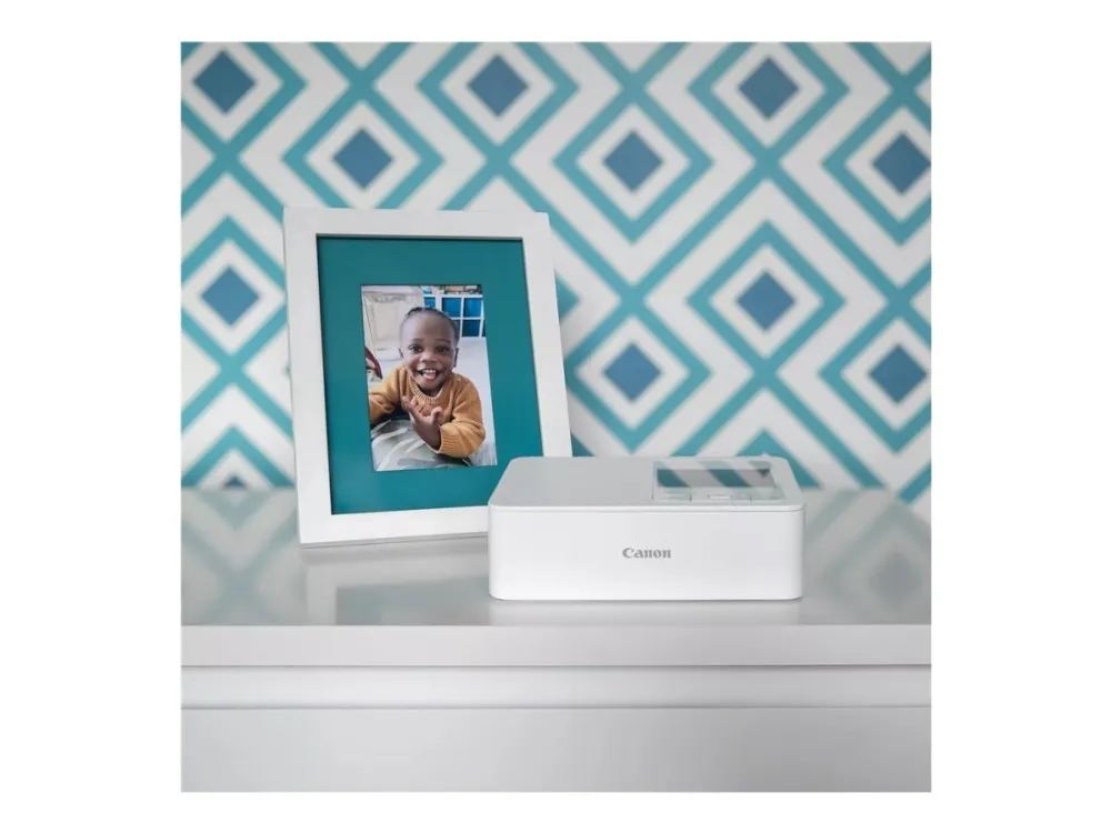 Canon SELPHY CP1500 - Printer - farve - farvesublimering - 148 x 100 mm op til 0.41 min./side (farve) - USB 2.0, Wi-Fi(g) - hvid