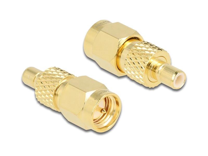 Delock Antennenadapter SMA Stecker – SMB Buchse Koaxialstecker 1 Stück