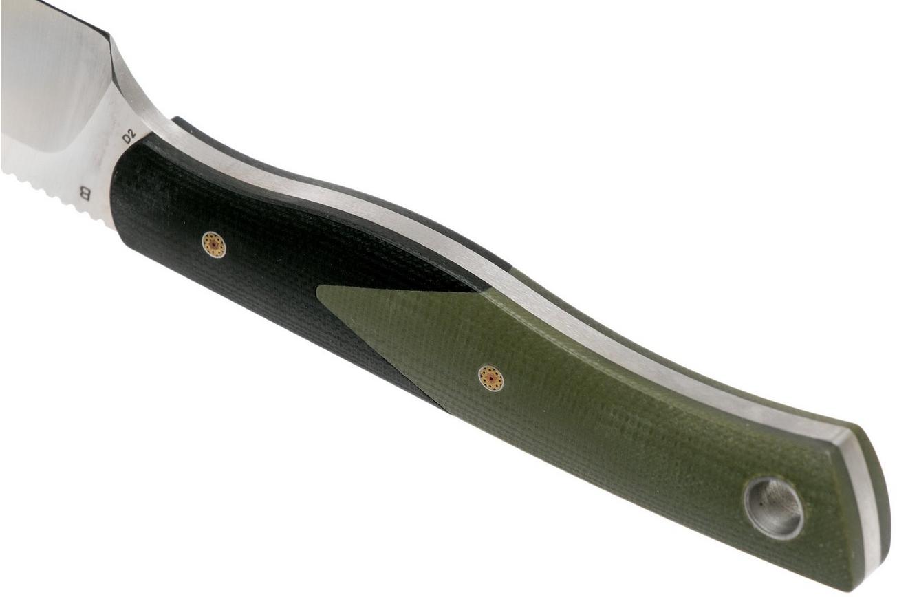 Bestech Heidi Blacksmith #1 BFK01A Green & Black G10