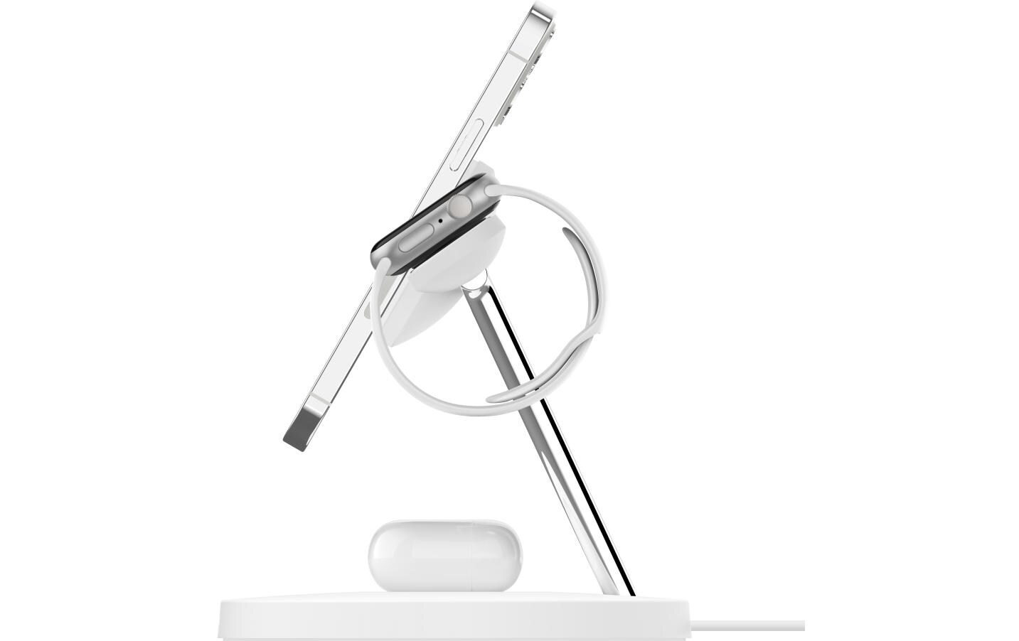 Wireless Charger Boost Charge Pro 3-in-1 15W Weiss<br>MagSafe 3-in-1 Wireless-Ladegerät mit schneller Ladefunktion