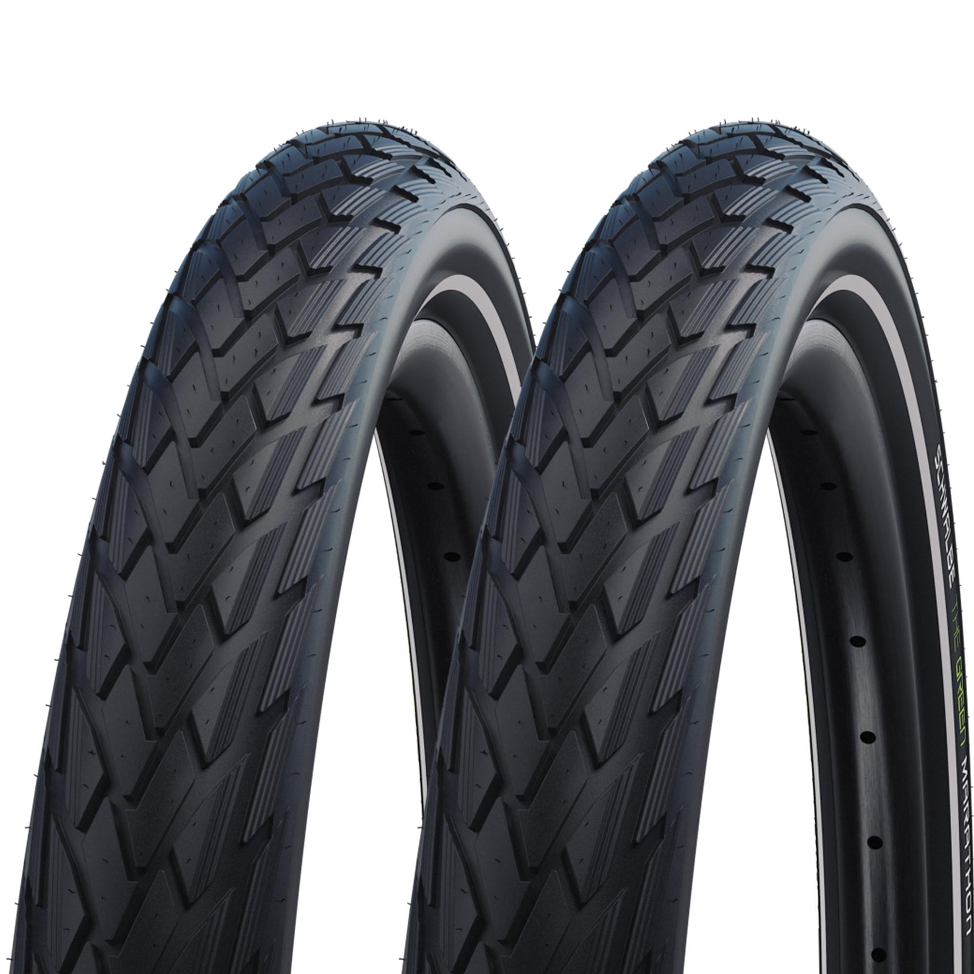 Schwalbe Green Marathon Fahrradreifen 28 x 1,75 Zoll 47-622 Doppelpack ohne Schlauch