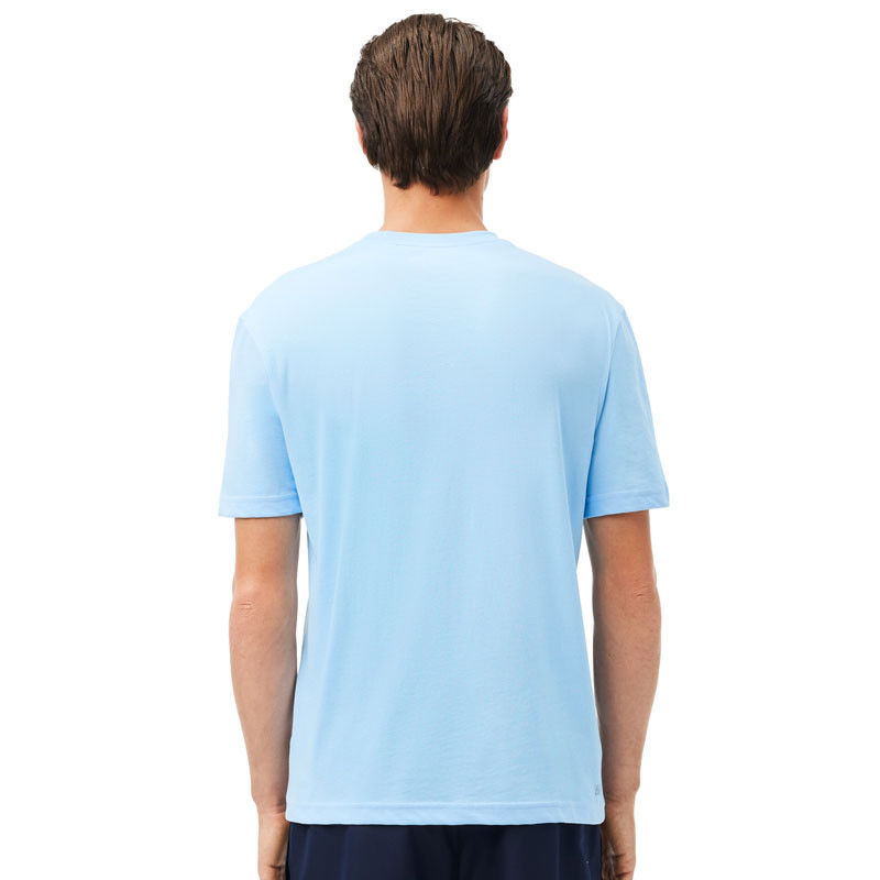 Tee-shirt Lacoste Sport Worldwide Jersey bleu clair