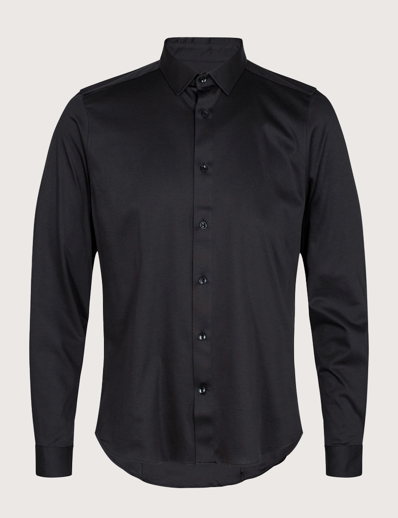MOS MOSH CHEMISE HOMME MARCO CRUNCH NOIR