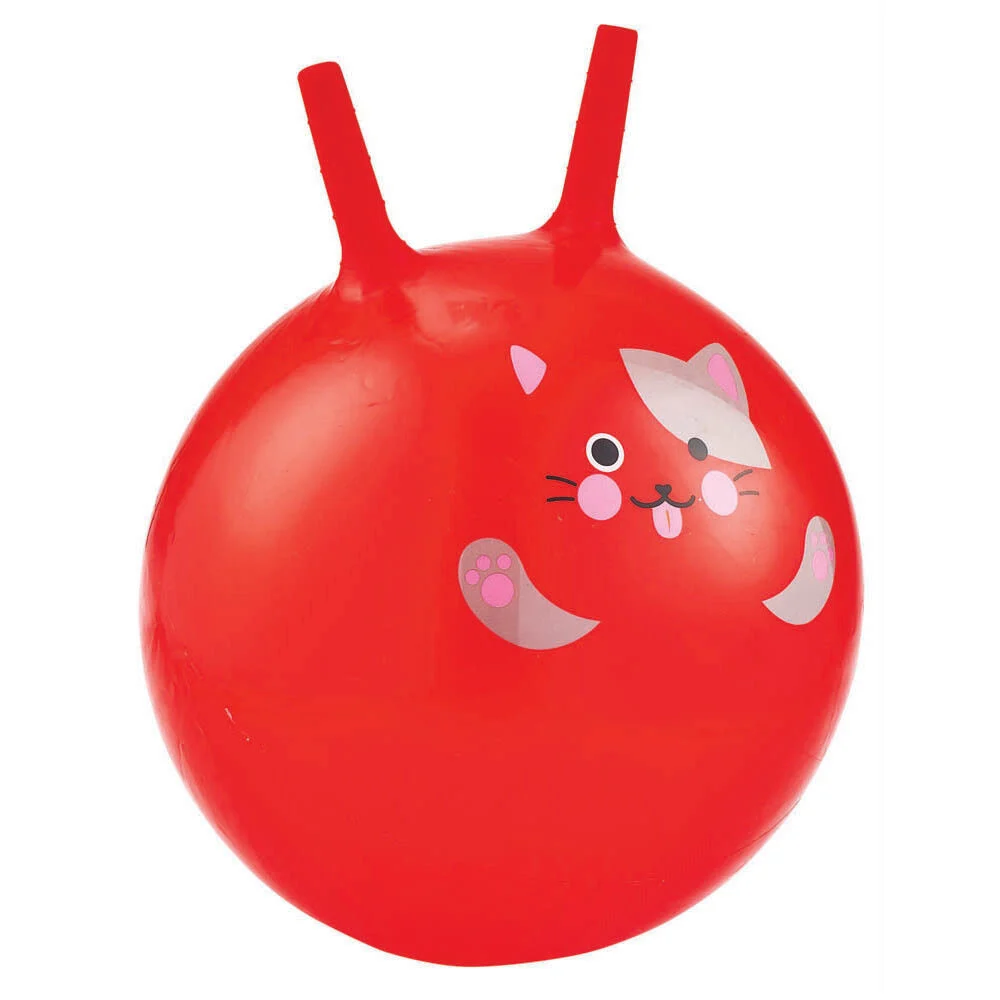 Ballon sauteur gonflable motifs animaux