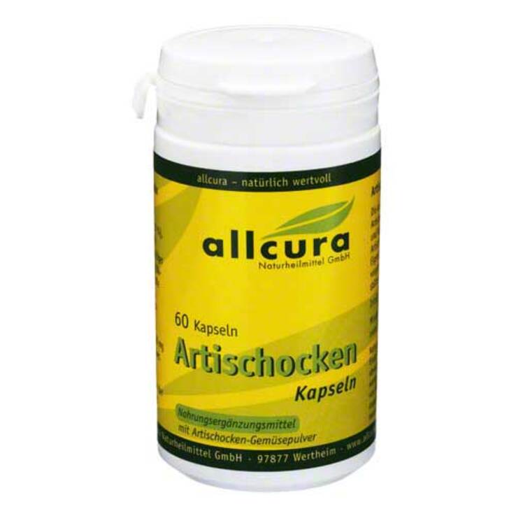 allcura Artischocken Kapseln, 60 St