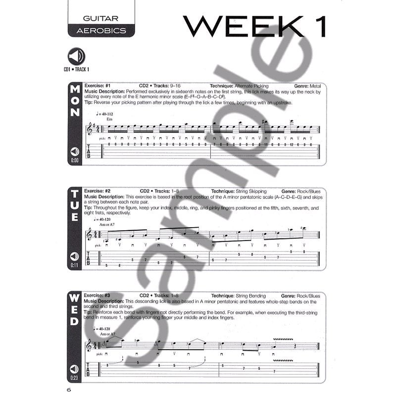 Hal Leonard - Troy Nelson - Guitar Aerobics