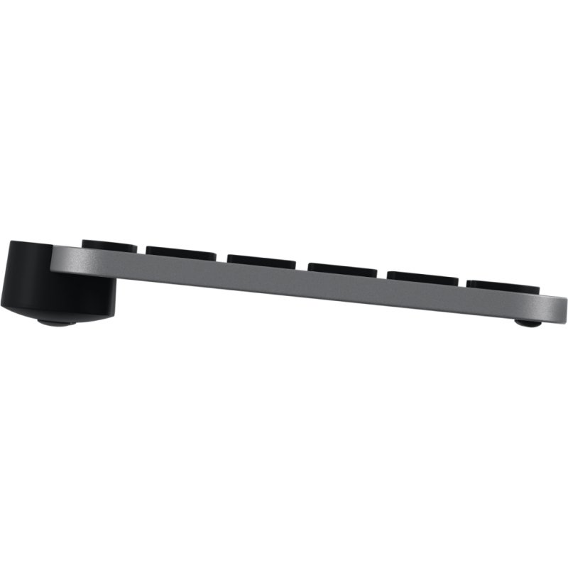 Logitech MX Keys Mini For Mac clavier maison/bureau Bluetooth AZERTY Français Noir, Gris