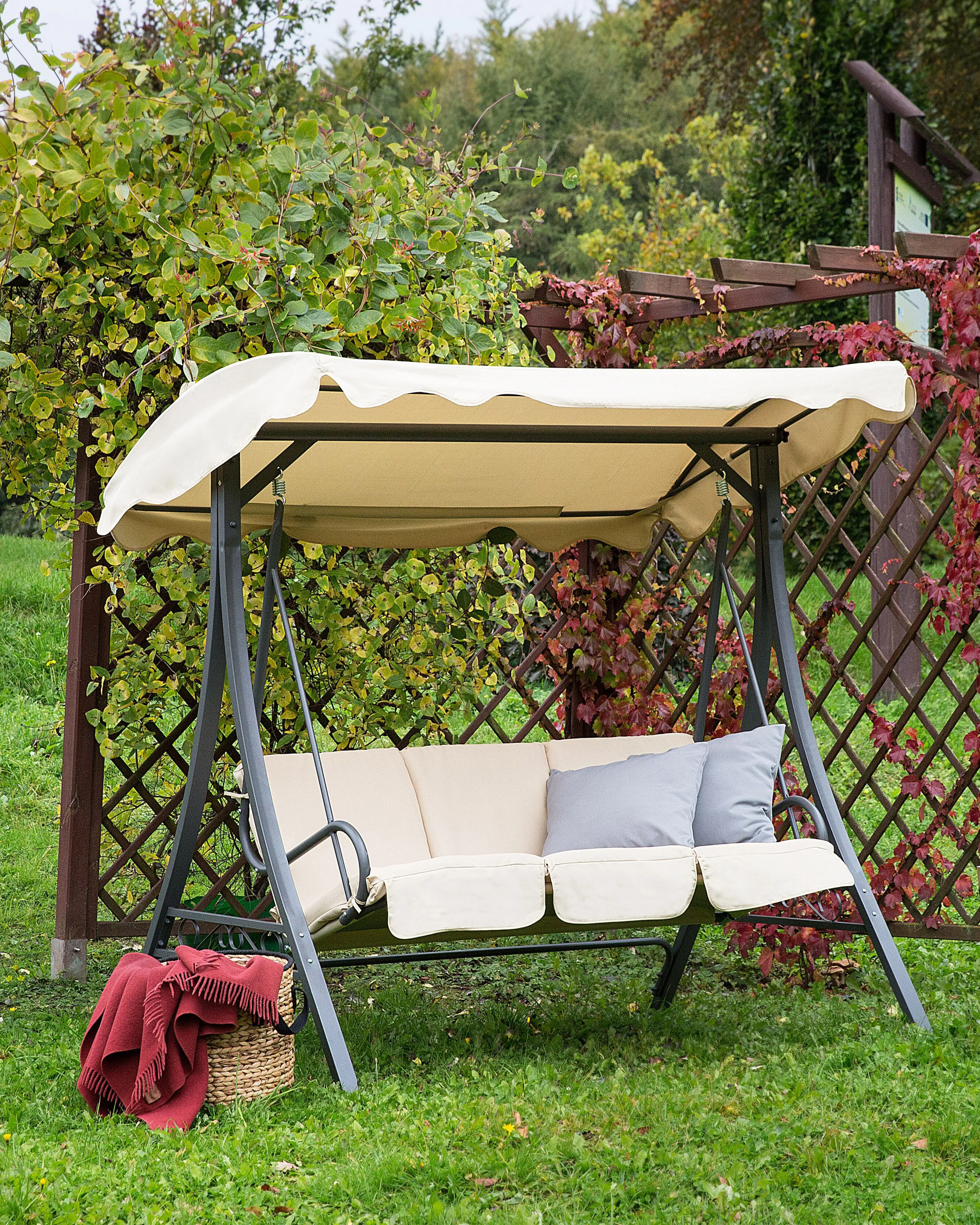 Schommelbank GARBO Metaal Beige