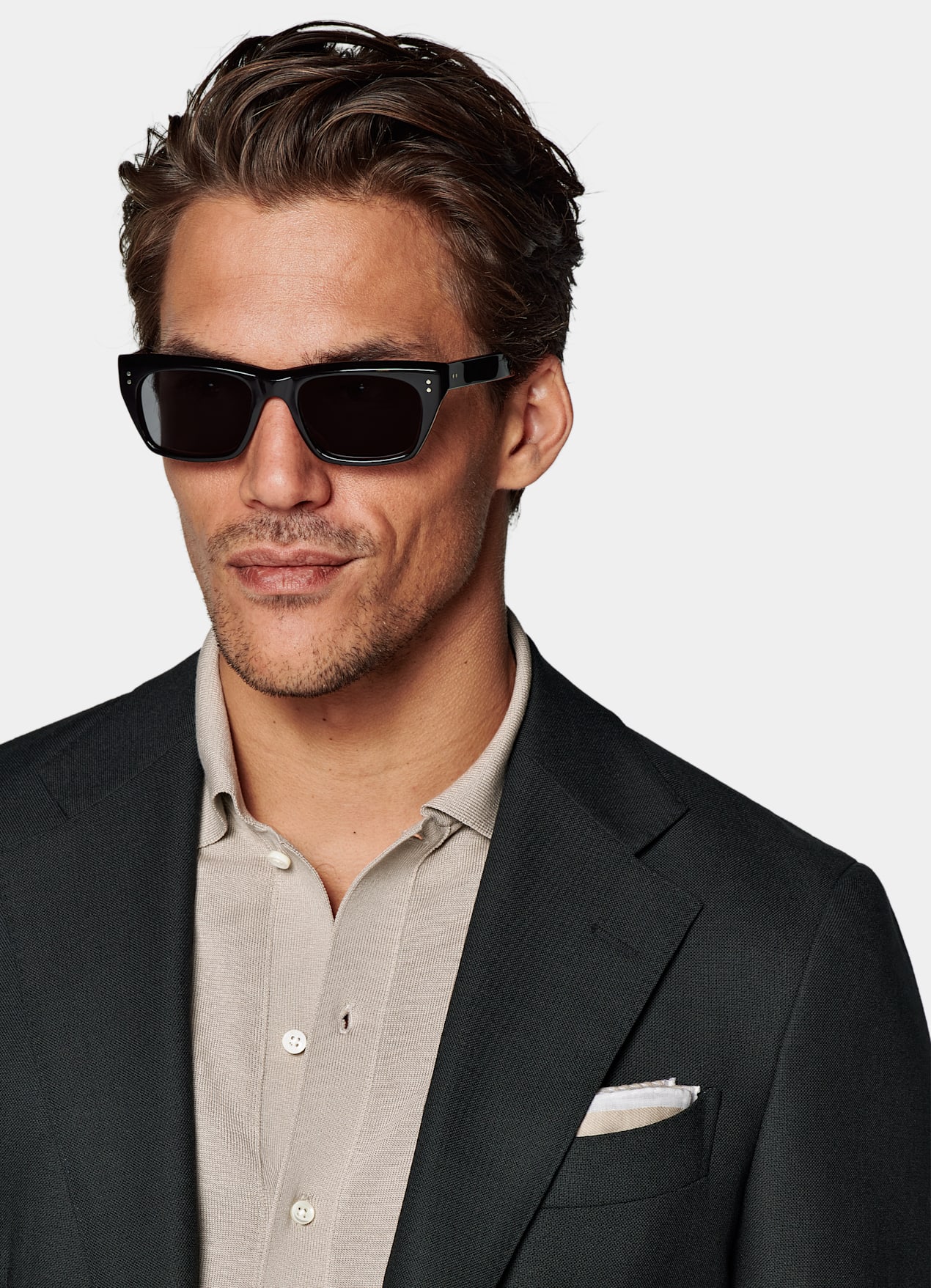 Blazer Havana coupe Tailored vert foncé