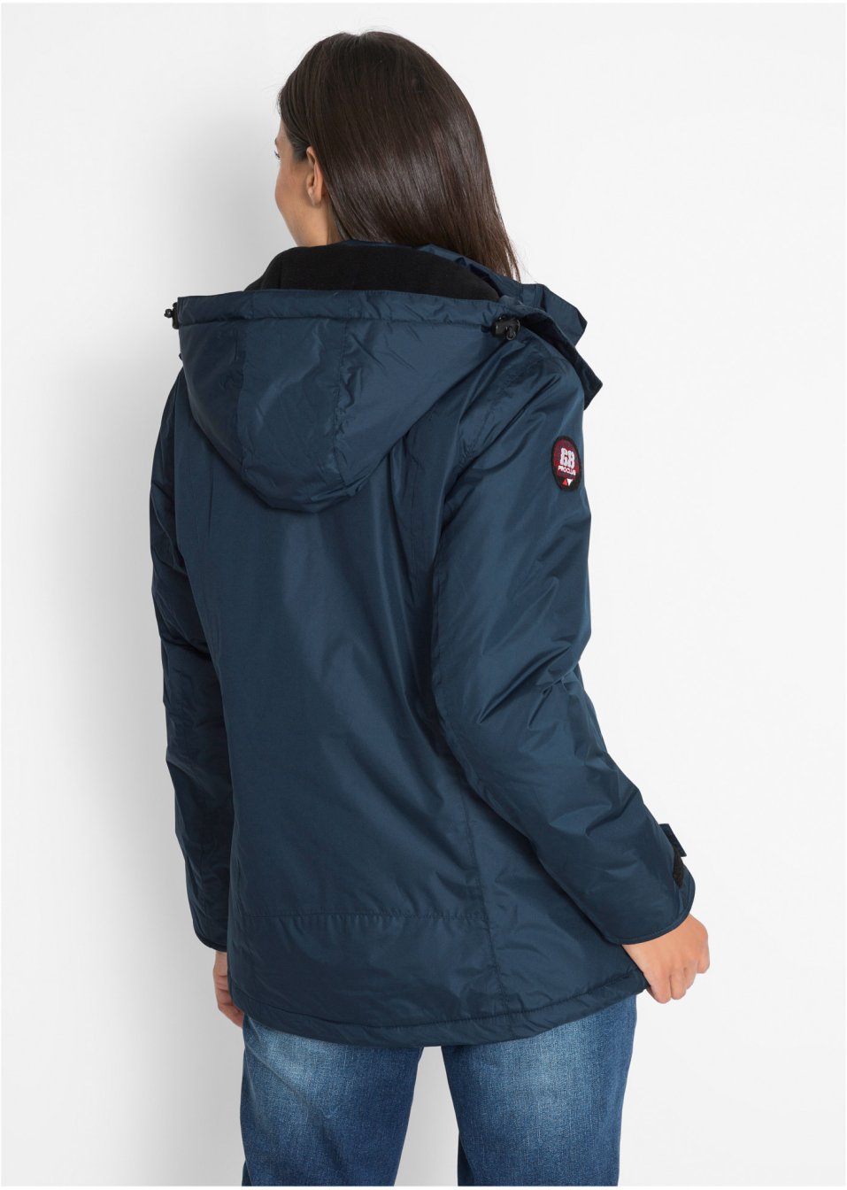 Veste outdoor à capuche amovible