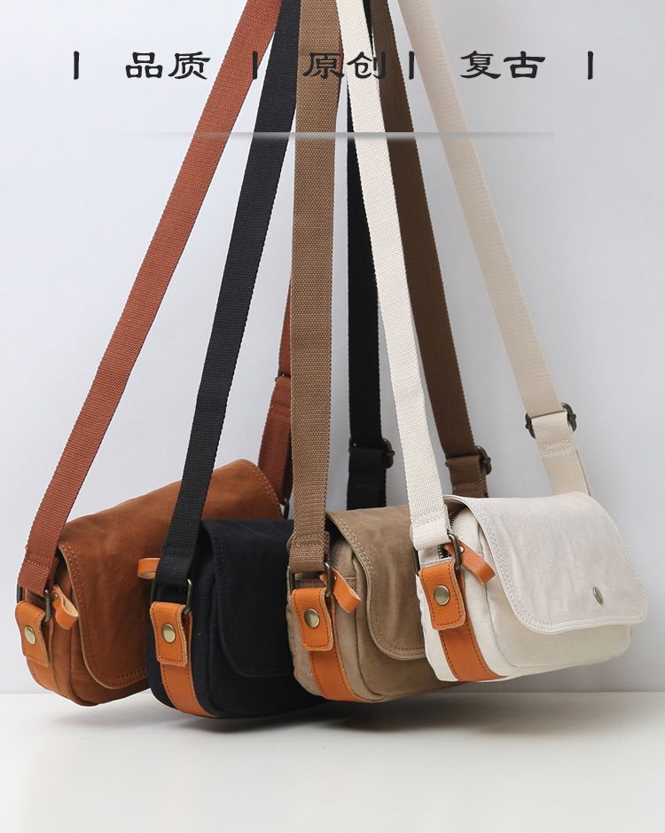Wavecho - Canvas Messenger Bag