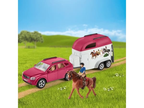 schleich HORSE CLUB Mr. Kramer''s Riding Adventure, Bondegård, 5 år, Flerfarget