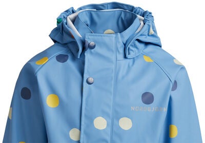 Nordbjørn Saltö Regnsett, Dotty Silver Lake Blue