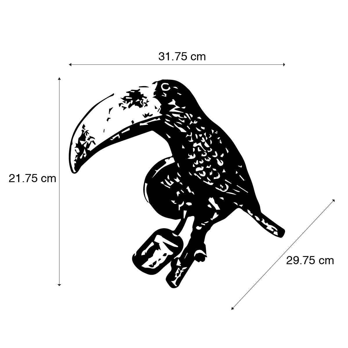 Vintage wandlamp messing - Tucan