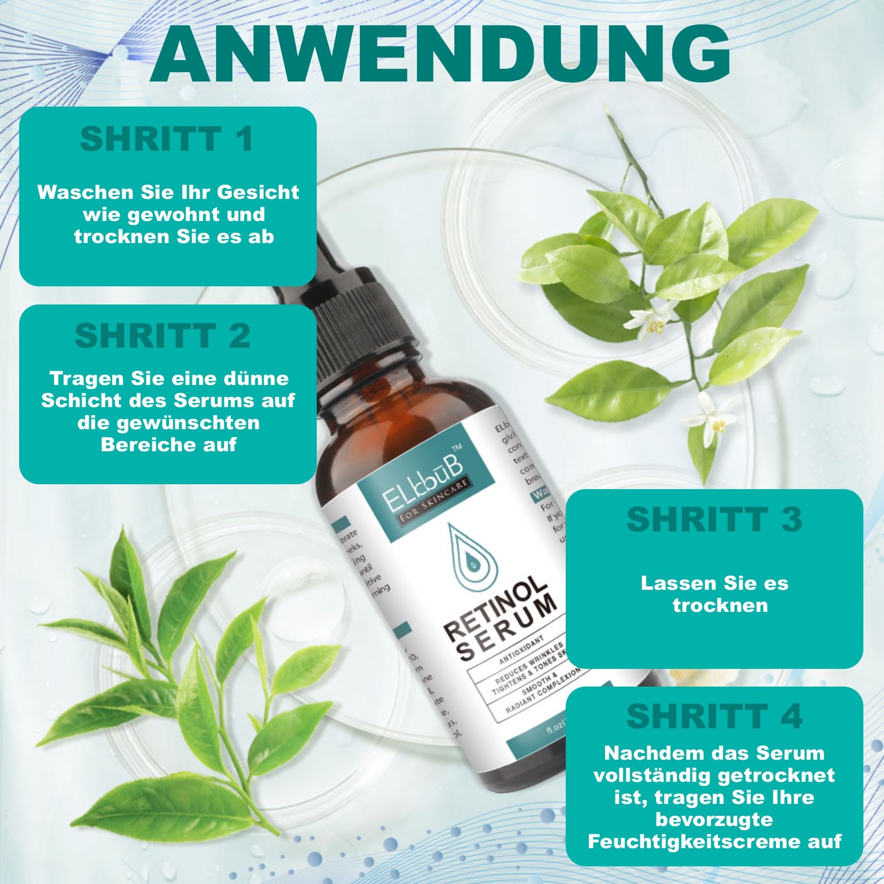 P-Beauty Anti-Falten-Serum Retinol