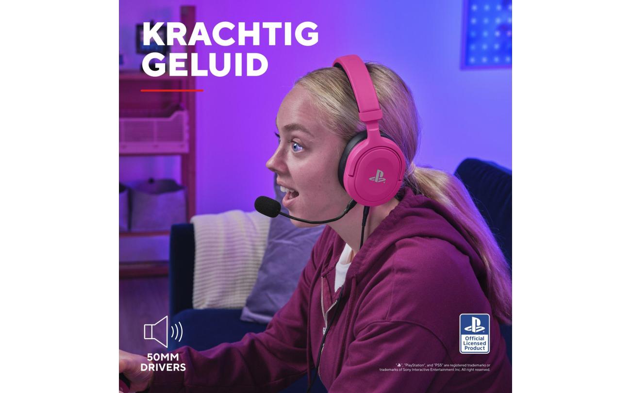 PS5 Trust GXT498P Forta Headset Roze