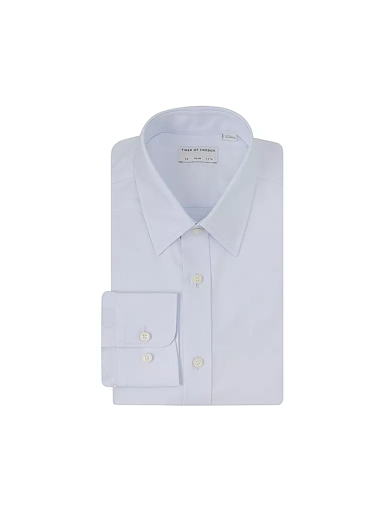 TIGER OF SWEDEN Hemd Slim Fit ADLEY C hellblau