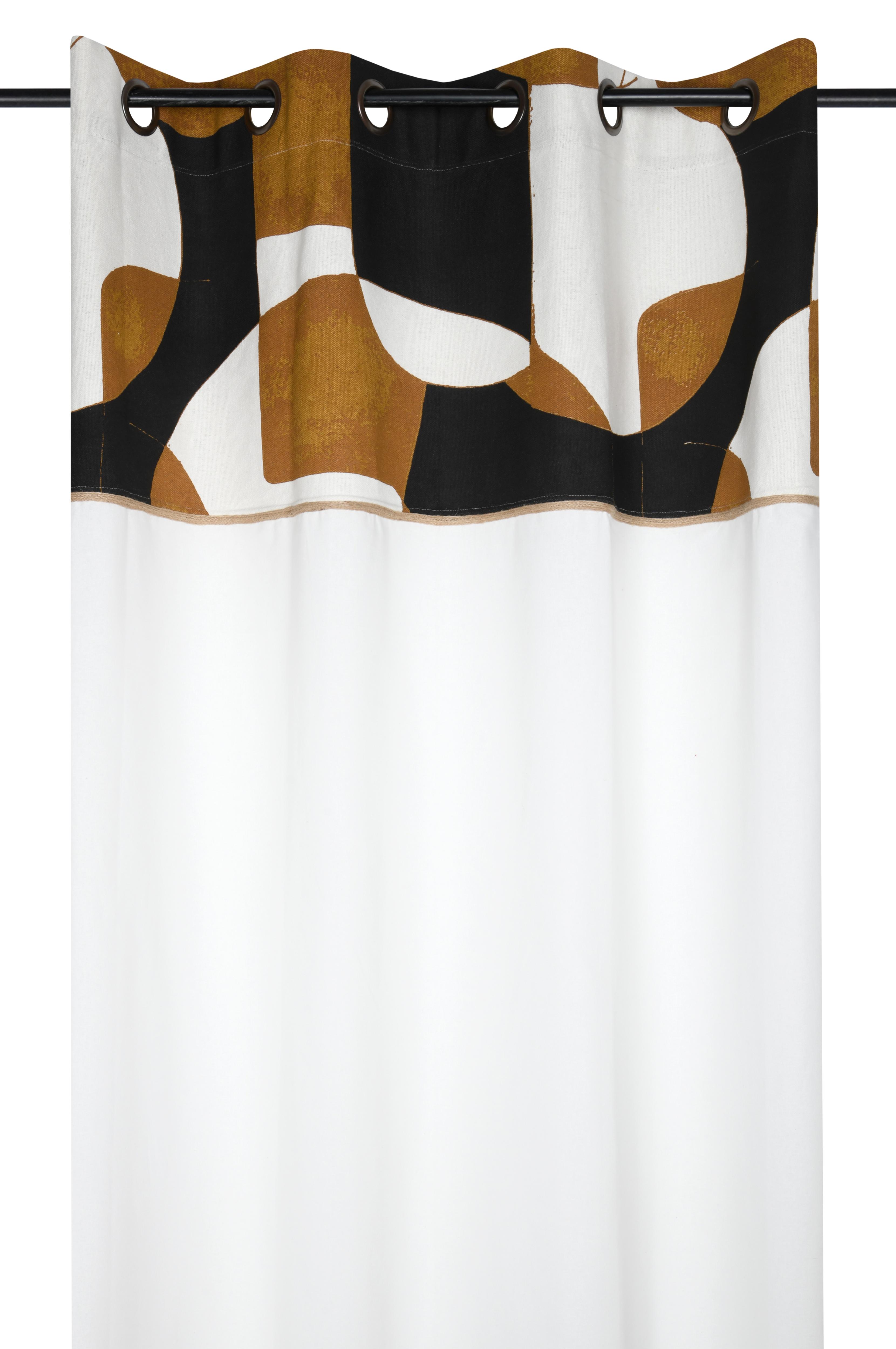 CHESTER RIDEAU 140X260CM OEIL MULTICOLORE